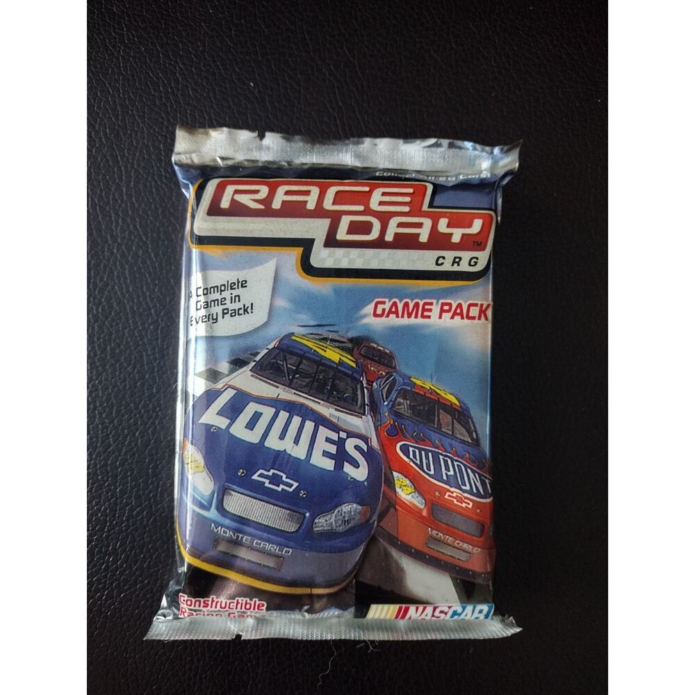 Brand New Sealed Race Day CRG Game Pack Constructible Racing Game